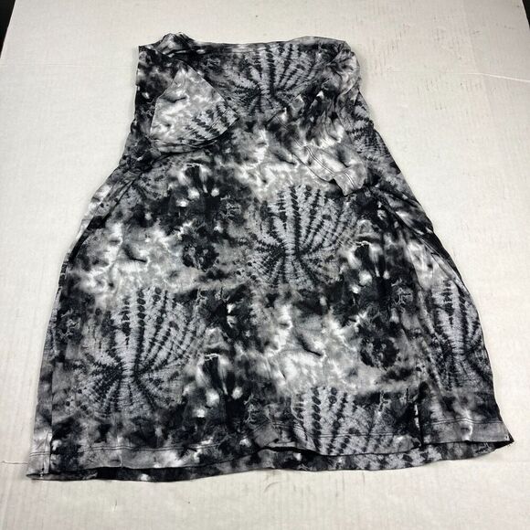 Ugg Koolaburra Knit T-Shirt Hippie Tie Dye Boho Short Sleeve Festival Top XL - Picture 10 of 11